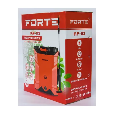 Обприскувач акумуляторний 10 л Forte 100350