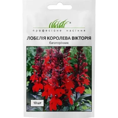 Проф насіння Лобелія Королева Вікторія 10 шт, 00459
