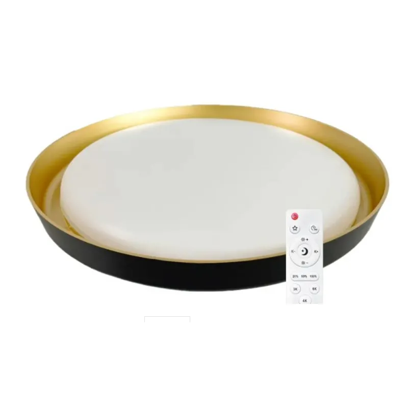 Світильник накладний SMART ARRIVAL  2051 - ESP - 1  72 Вт, 5040 Лм, 50,5 см gold/black 20715 ETRON 