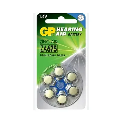 Батарейка таблетка 1.45V ZA675F-D6. PR44 до слухового апарату 1 шт 2809 GP