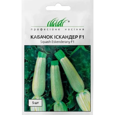 Проф насіння Кабачок Іскандер  F1 ,5шт. 10096