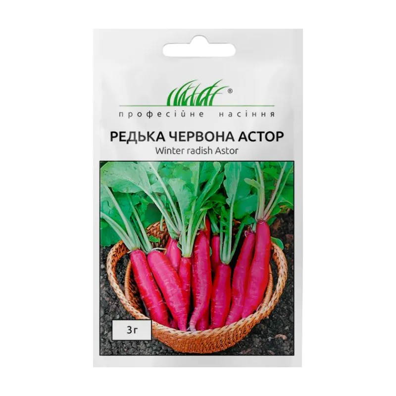 Проф насіння Редька червона Астор 3 г. 100108 
