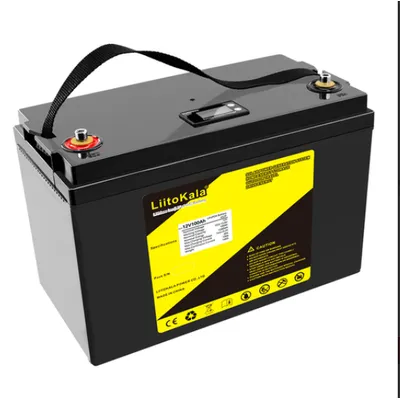 Акумулятор LiitoKala LiFePO4 12V100Ah+LCD (Size: 330*170*220mm) код 10175