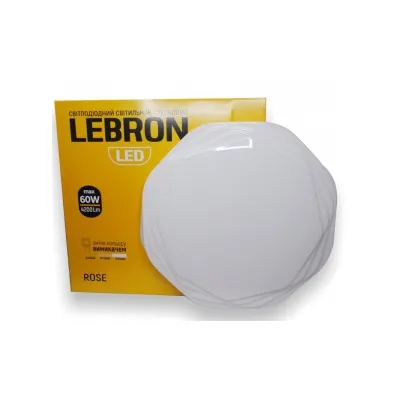 Світильник накладний L-CL-ROSE 60 Вт, 3000/4100/6500 К, 4200 Лм, 51 см 8209 LEBRON