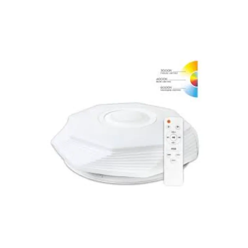 Світильник накладний SMART SML-R46-55-М-RGB 55 Вт, 4400 Лм, 40 см  з музикою 4680 Biom 