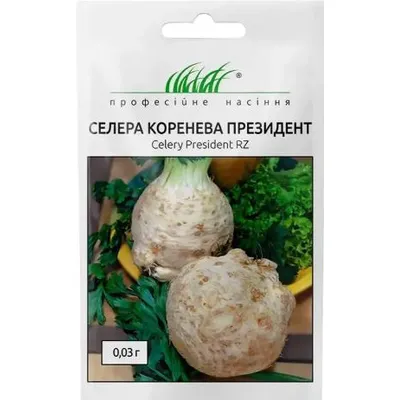 Проф насіння Селера коренева Президент  0,03г. 100153