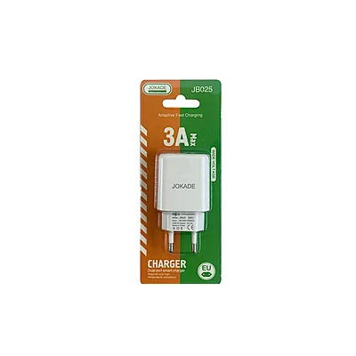 Зарядний пристрій мережевий JB025  2USB 3A 5906