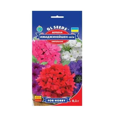 Вербена ампельна  Імаджінейшен - mix  0,1 гр 95146 GL SEEDS