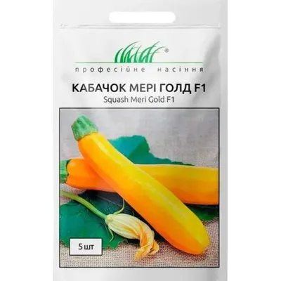 Проф насіння Кабачок Мері Голд F1.5 шт. 6846