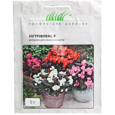 Нутріфлекс -F,добриво  для кімнатних квітів 5 г. 00250