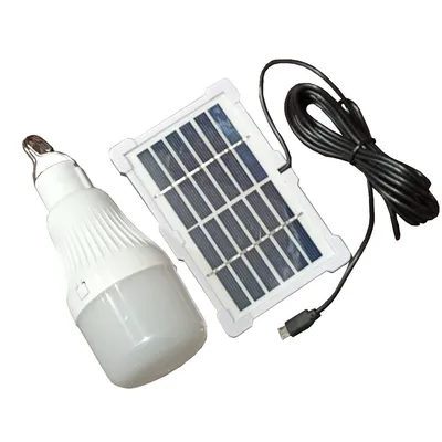 Ліхтар акумуляторний лампа з сонячною панеллю CL-022 3830