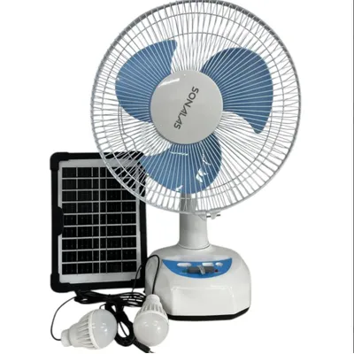 Вентилятор акумуляторний з сонячною панелю SONALAS SL-662 10134