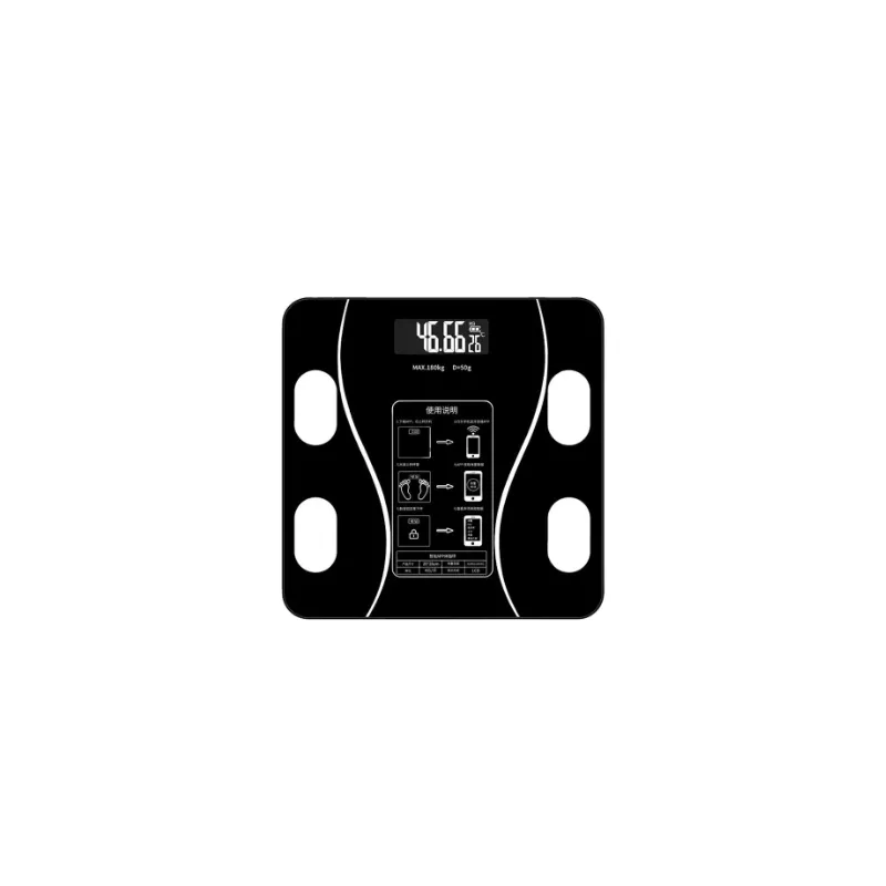 Ваги підлогові фітнес 180 кг з додатком Bluetooth 3580 