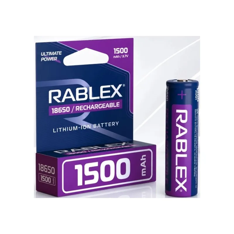 Акумулятор 18650  1500 mAh 9128 Rablex 