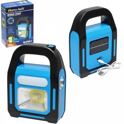 Ліхтар акумуляторний кемпінговий  HB-9707A-1LED+COB+LED Power Bank портативний код 10190