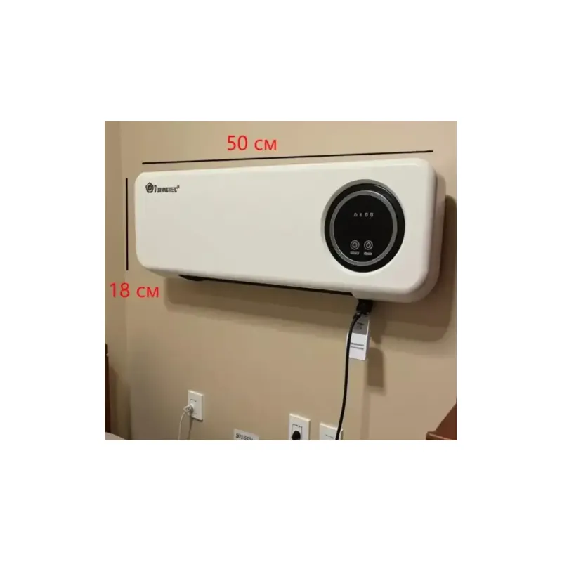 Обігрівач Настінний  Domotec MS-5963 1000/2000Вт з пультом і таймером, електрична дуйка з сушаркою для кімнати до 20 м² 10195  - фото 2