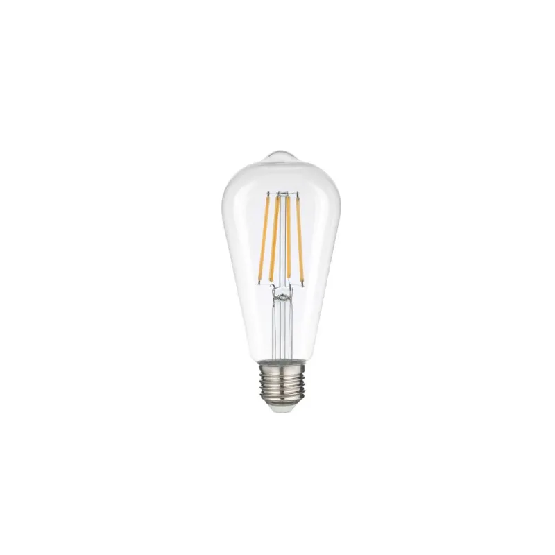 Лампа  світлодіодна filament ST64 Е27 4 Вт  2200K тепле світло 64690 VELMAX 
