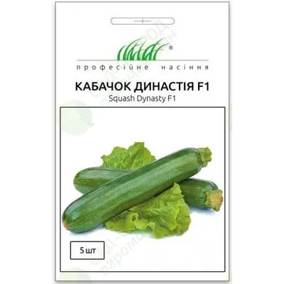 Проф насіння Кабачок Династія   F1 ,5шт. 000166