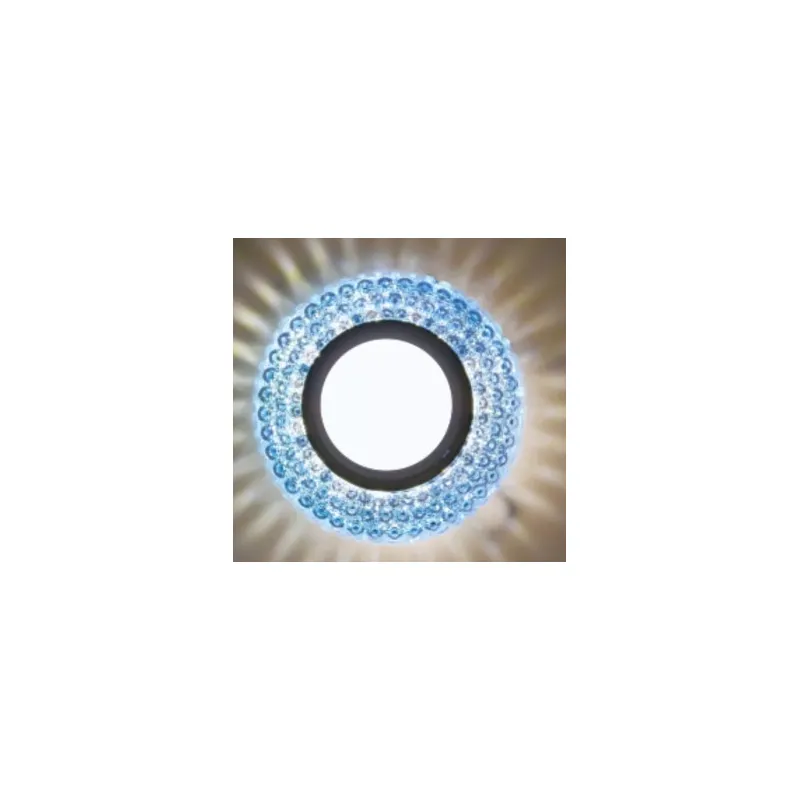 Світильник Crystal 3  MR16 з діодним підсвічуванням 3Вт блакитний 60400 Right Hausen 