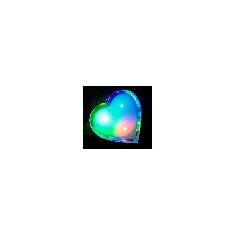 Світильник нічник Серце RGB з вимикачем 3178 