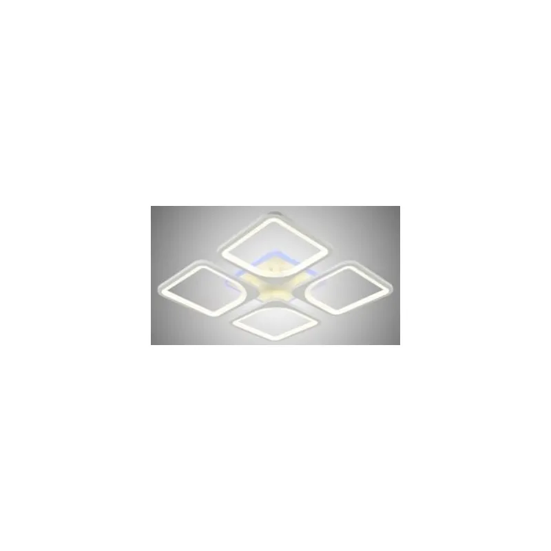 Люстра світлодіодна 144+24 Вт RGB біла з підсвіткою 8036/42 Numina 