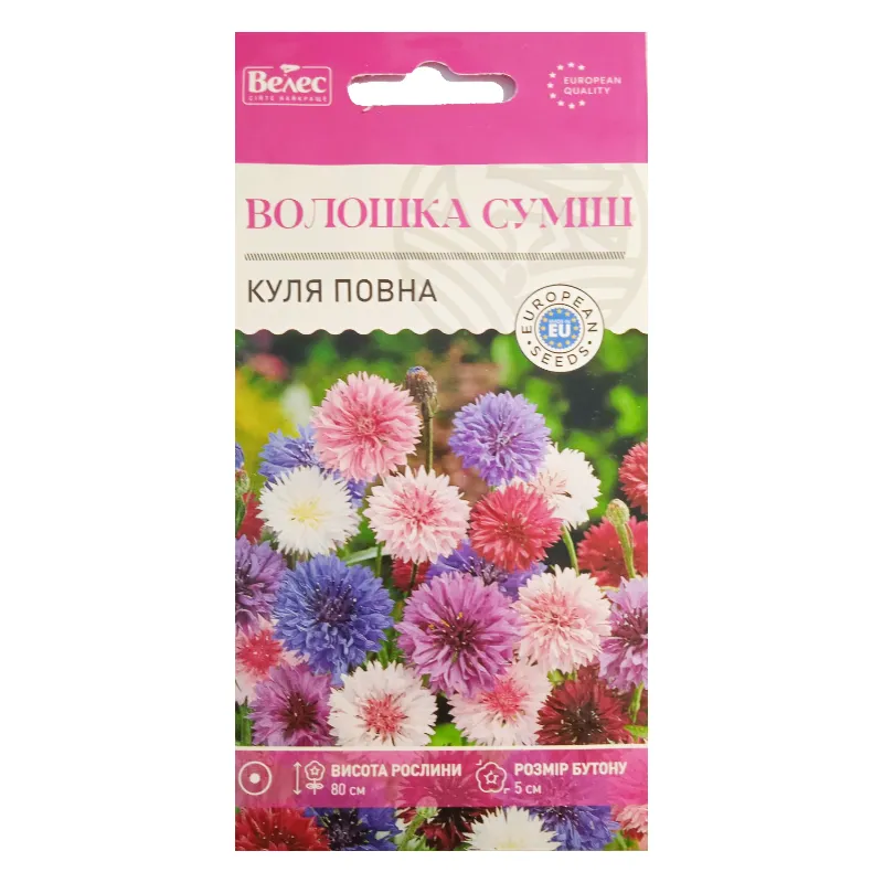 Волошка Куля повна суміш   0,5 г 99529 Велес 