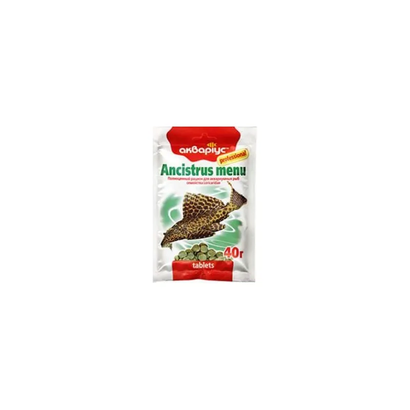 Корм Акваріус для анцитрусів 40 г 352 Продукт 