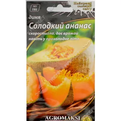 Диня Солодкий ананас 2 г 17315 Агромаксі