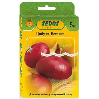Цибуля Веселка  на стрічці 5 метрів SEDOS 99757