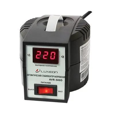 Стабілізатор напруги AVR-500D 8750 Luxeon