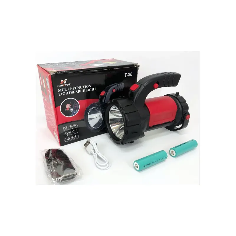 Ліхтар акумуляторний T80C-5W+COB. power bank. 2*18650 1019 