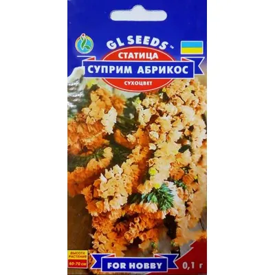 Статиця  (кермек) Супрім Абрикос 0,1 г 99466 GL SEEDS