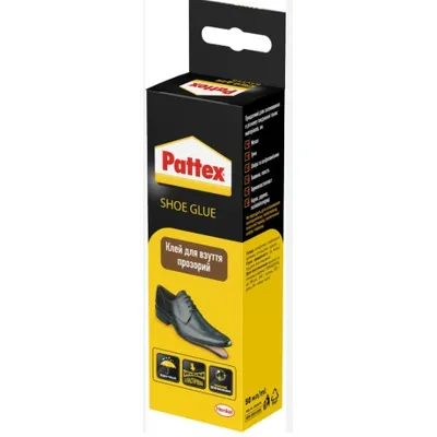 Клей Pattex Shoe Glue 50 мл (для взуття) 9441