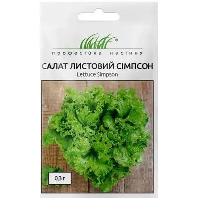 Проф насіння Салат листовий Сімпсон 0.3г 6856