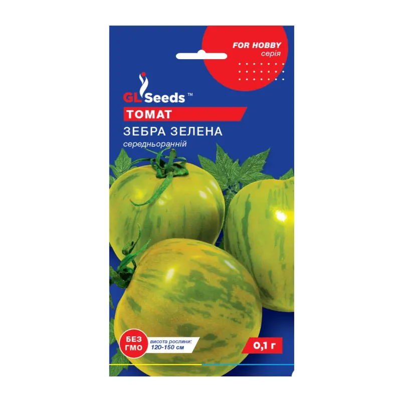 Томат Зебра зелена  0,1 г 99513 GL SEEDS 
