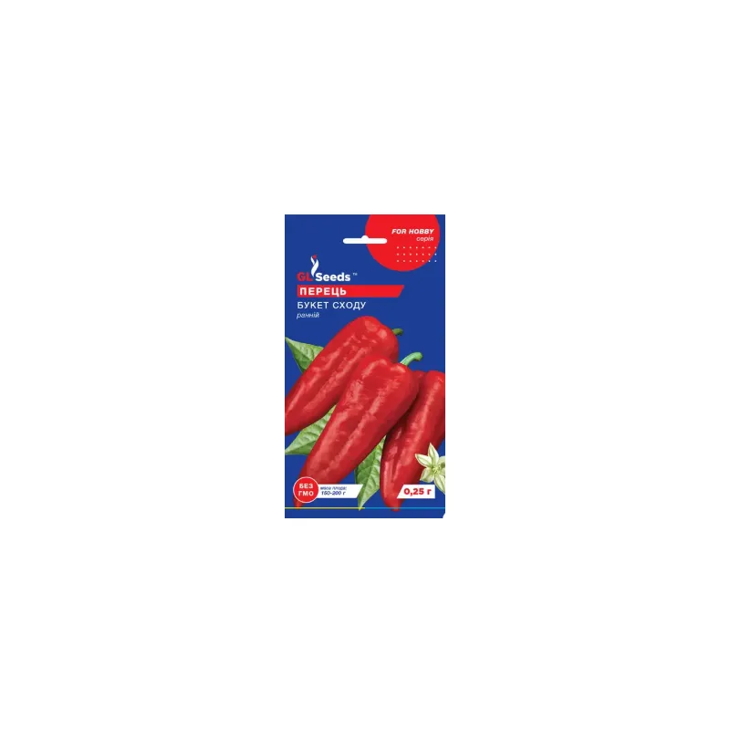 Перець Букет сходу  0,25 г 28454 GL SEEDS 