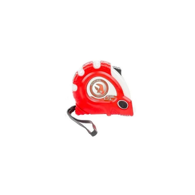 Рулетка 0303 з фіксатором  3 м*16мм 1015 INTERTOOL 