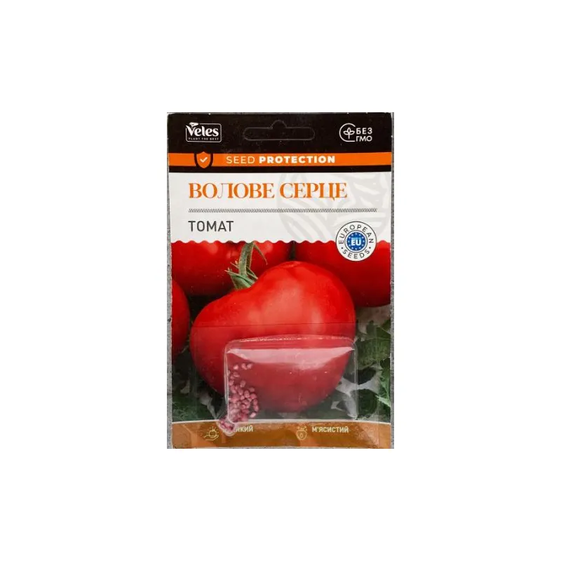 Томат Волове серце 50 шт інкруст. 99711 Велес 