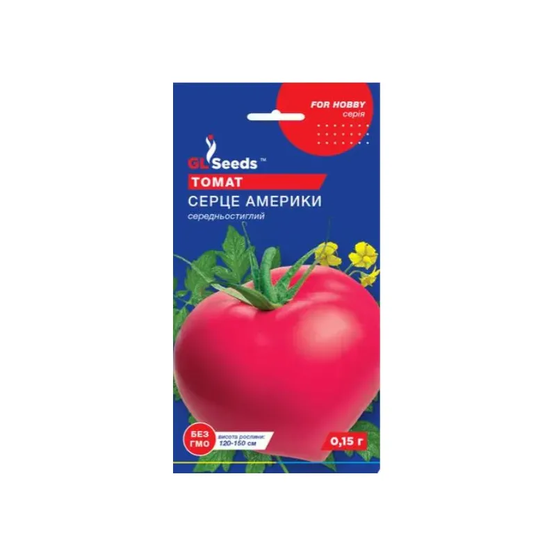 Томат Серце Америки  0,15 г 5388 GL SEEDS 