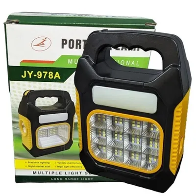Ліхтар акумуляторний Ліхтар світлодіодний прожектор JY-978D-LED+12COB, Ліхтар аварійний світлодіодний акумуляторний код 10152