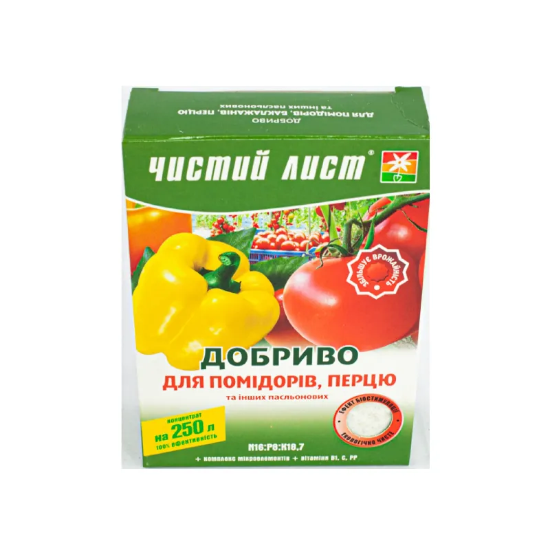 Добриво для помідорів і перцю 300 г 0803 Чистий Лист 