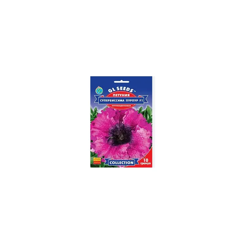 Петунія  Супербіссіма Бордо  F1 10 гранул 95270 GL SEEDS 