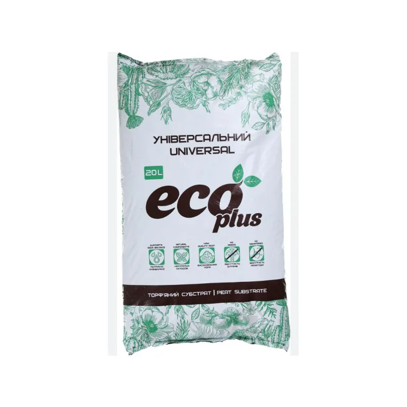 Субстрат універсальний ECO PLUS 20 літрів 1243 