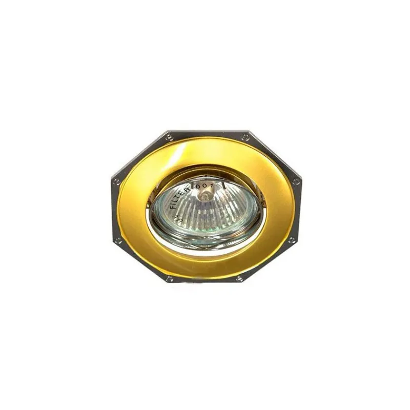 Світильник MR16  DL83    золото - хром 2350 Lemanso 