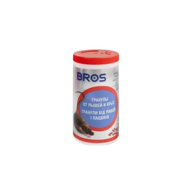 Гранули  BROS від мишей і пацюків 250 г 0129 