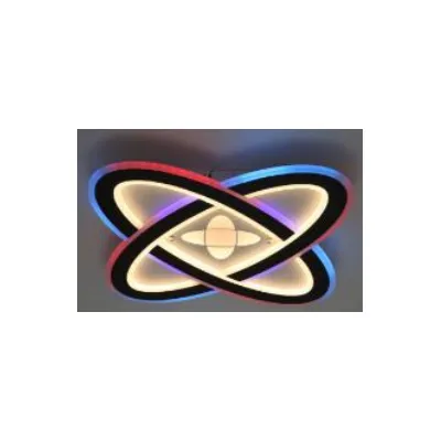 Люстра світлодіодна 50 Вт*2 біла з підсвіткою RGB 9217/4 Numina