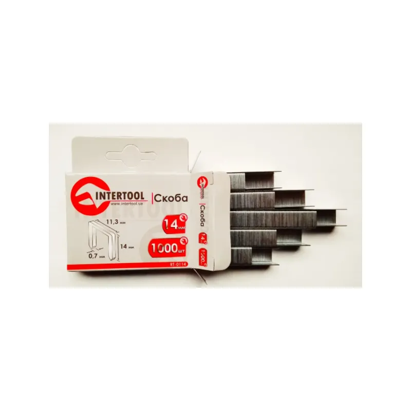 Скоба для степлера 0112 12 мм 0572 INTERTOOL 