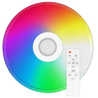 Світильник накладний SMART  SML-R29-80 - M 80 Вт, 6400 Лм, 49 см RGB Bluetooth Music player 0418 Biom