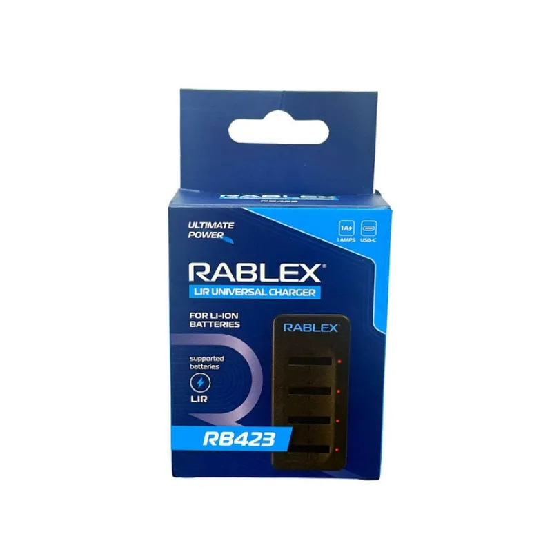Зарядний пристрій для дискових акумуляторів 2032, 2025, 2016 5909 Rablex 