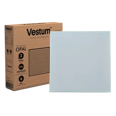 Світильник  врізний панель   40  Вт 60*60 OPAL 2229 Vestum